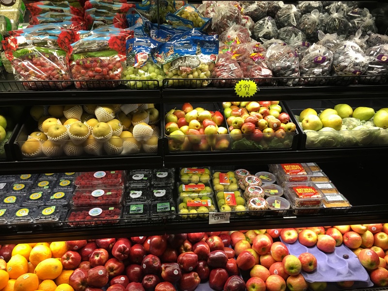 Miami Juice vegetables area